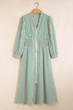 Load image into Gallery viewer, Stripe Clinched Midi Dress October.