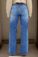 Load image into Gallery viewer, Acid Wash Straight Leg Jeans