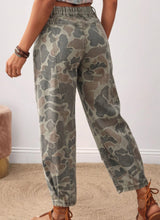 Load image into Gallery viewer, Camo Pattern Casual Jeans