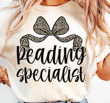 Load image into Gallery viewer, Leopard Bow School Titles