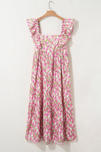 Load image into Gallery viewer, Pink Floral Plus Size Maxi RTS