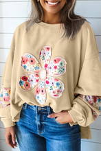 Load image into Gallery viewer, Floral Applique Baggy Top *THREE COLORS* RTS