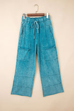 Load image into Gallery viewer, Mineral Wash Raw Hem Pants *MULTIPLE COLORS* RTS
