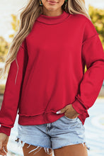 Load image into Gallery viewer, Oversize Mock Neck Sweatshirt RTS