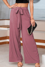Load image into Gallery viewer, Bow Wide Leg Casual Pants RTS