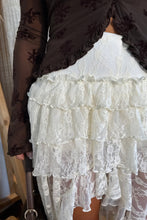 Load image into Gallery viewer, Lace Frilly High Low Skirt January.