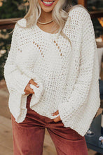 Load image into Gallery viewer, Hollowed Knit Sweater November.