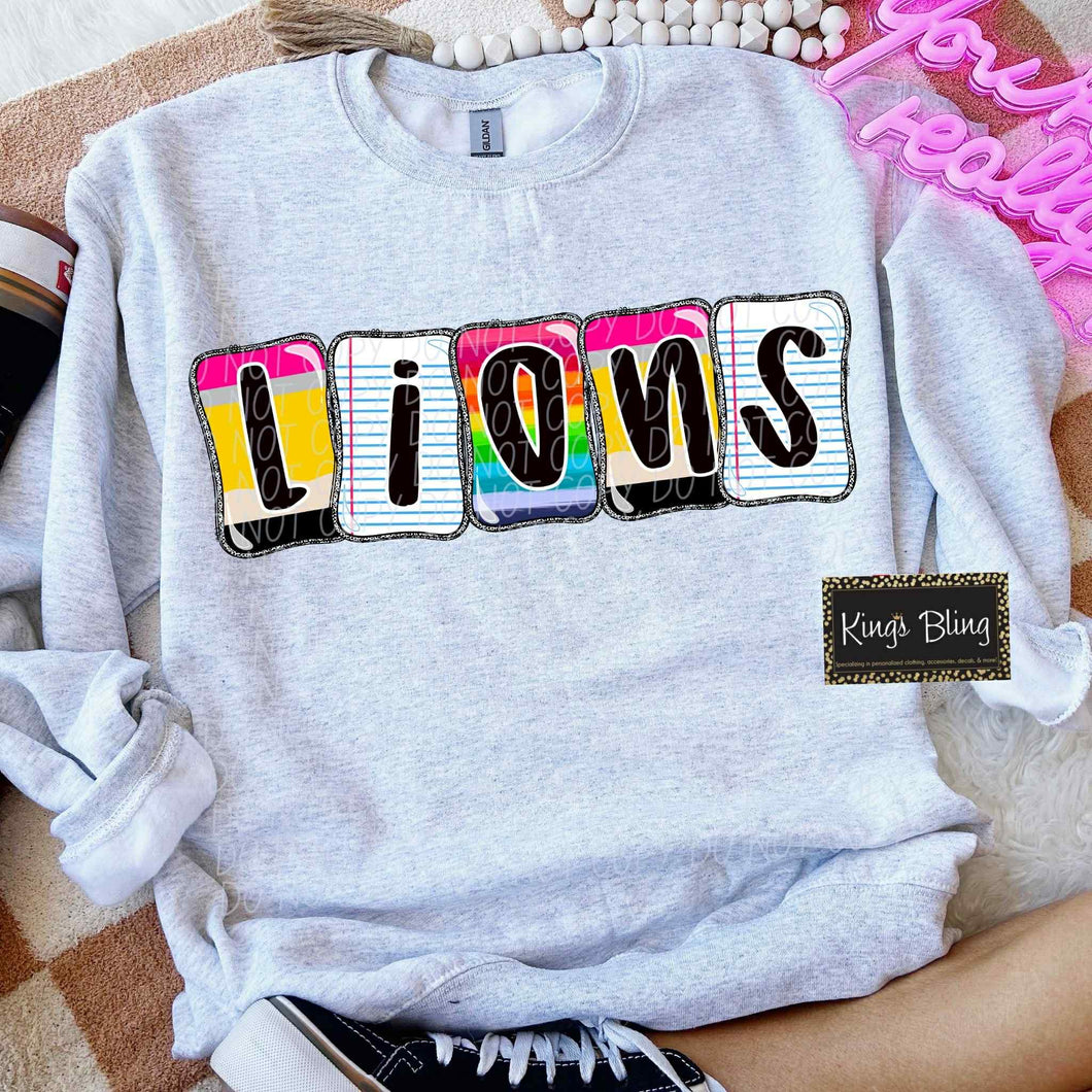 School Days - Lions