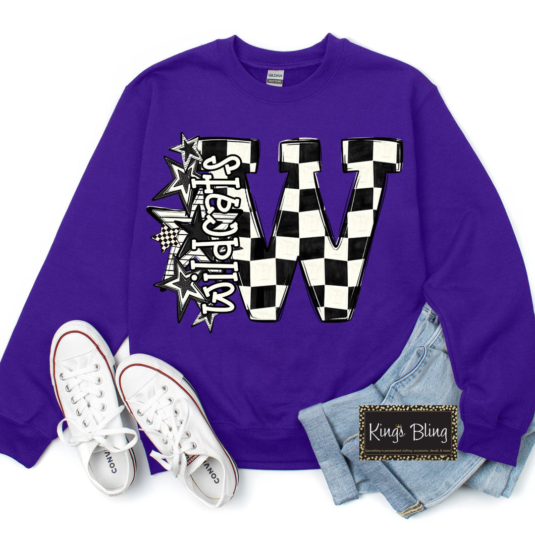 Checkered Star - Wildcats