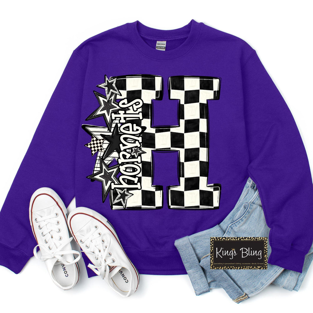 Checkered Star - Hornets