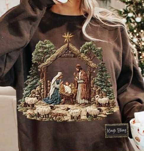Faux Yarn - Nativity