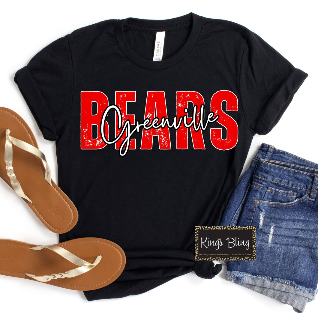 Bold Block - Greenville Bears