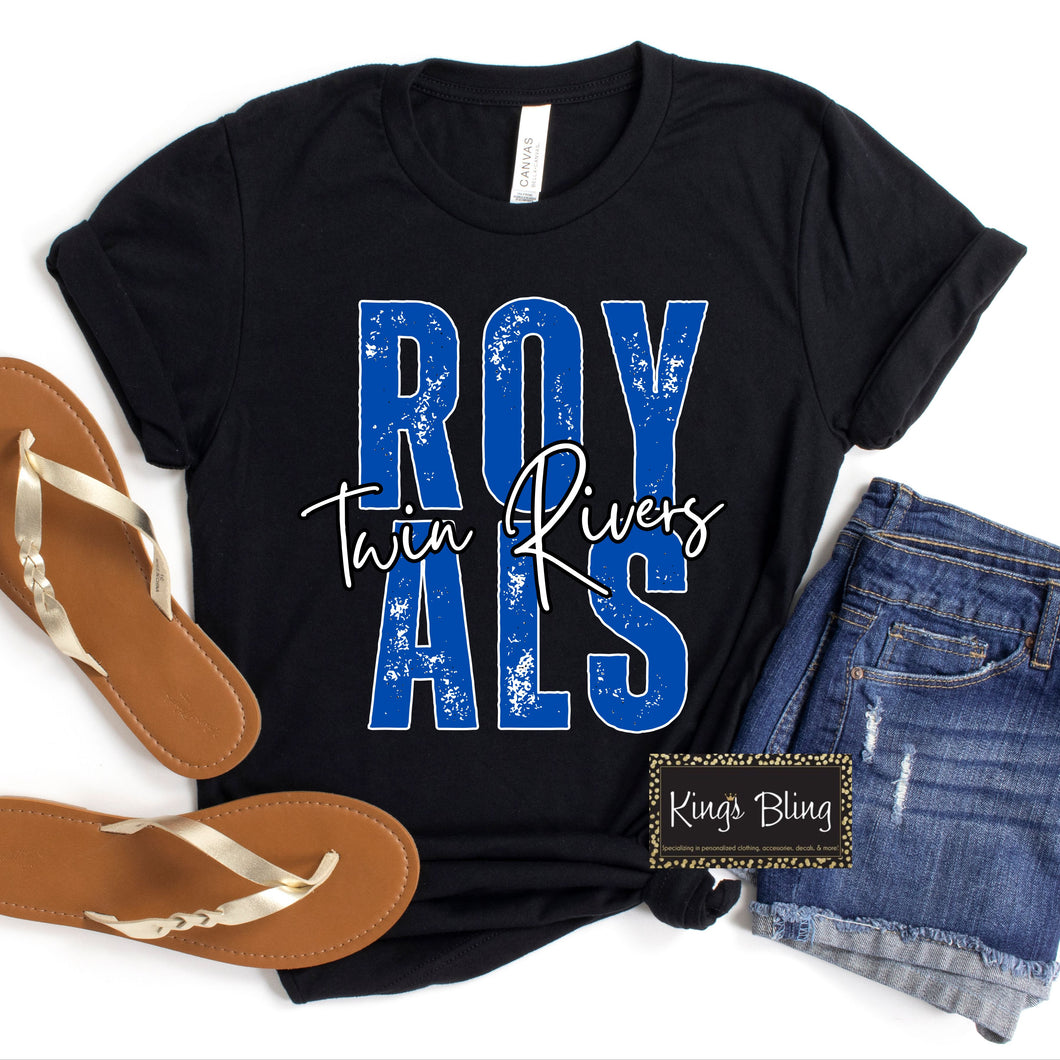 Bold Block - Twin Rivers Royals