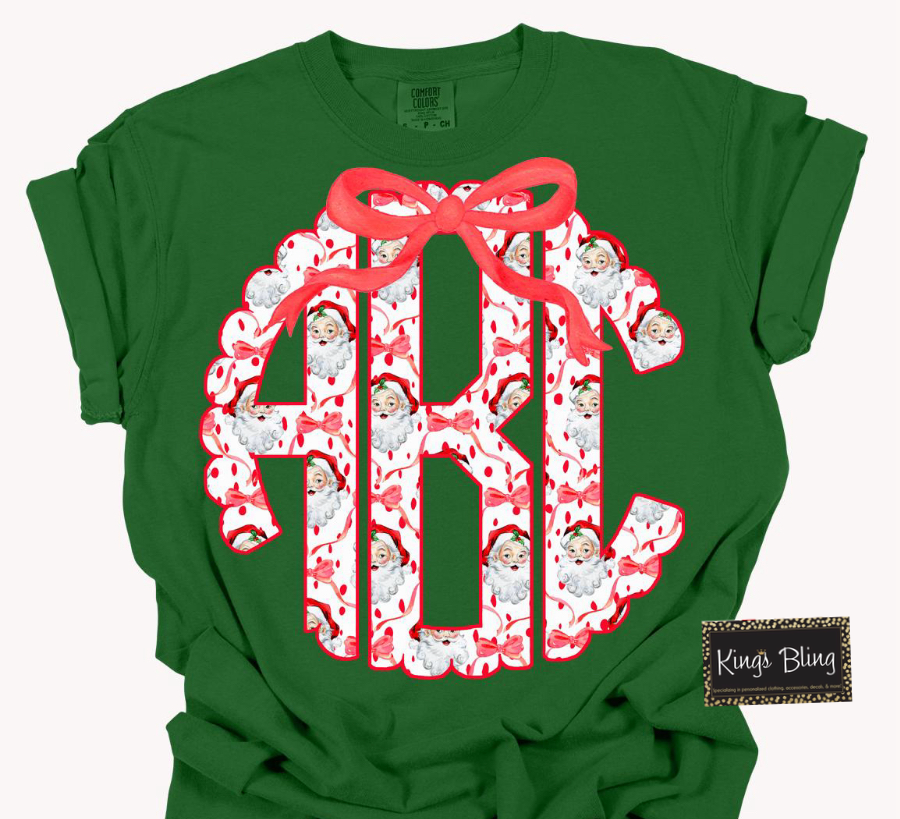 Santa Monogram