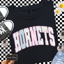 Load image into Gallery viewer, Preppy Floral Mascot - Hornets
