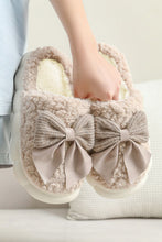 Load image into Gallery viewer, Camel Contrast Winter Slippers RTS
