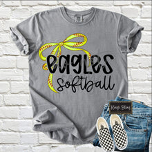 Load image into Gallery viewer, Custom Mascot Thin Sports Bow
