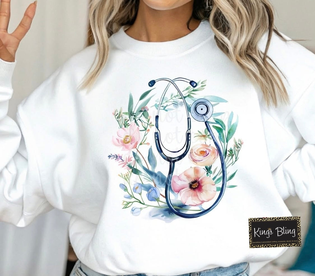 Floral Stethoscope