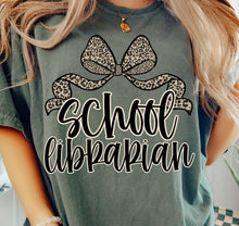 Load image into Gallery viewer, Leopard Bow School Titles
