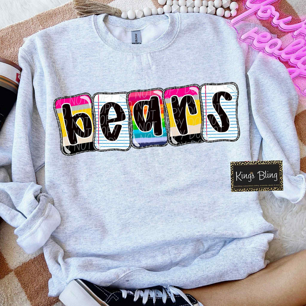 School Days - Bears