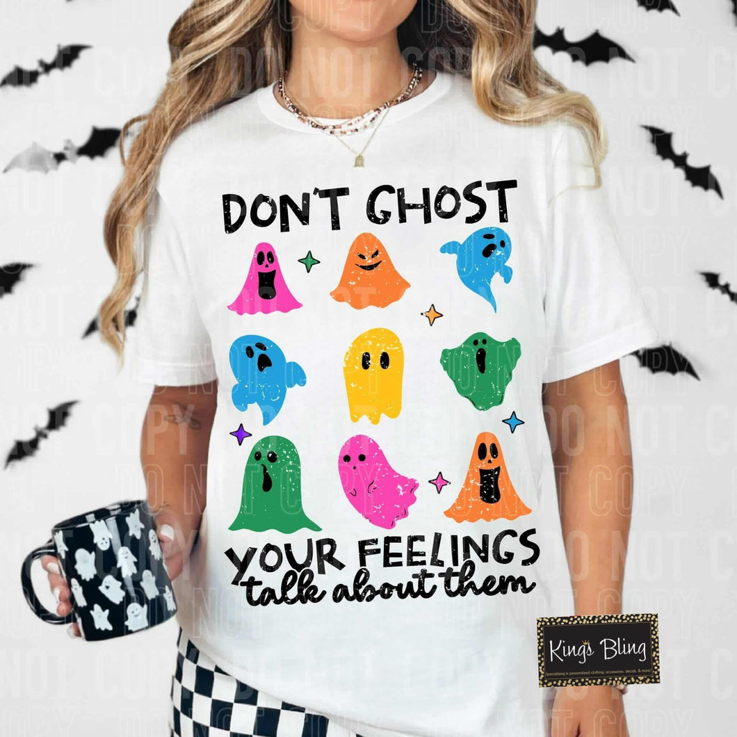Don't Ghost Your Feelings Talk About Them