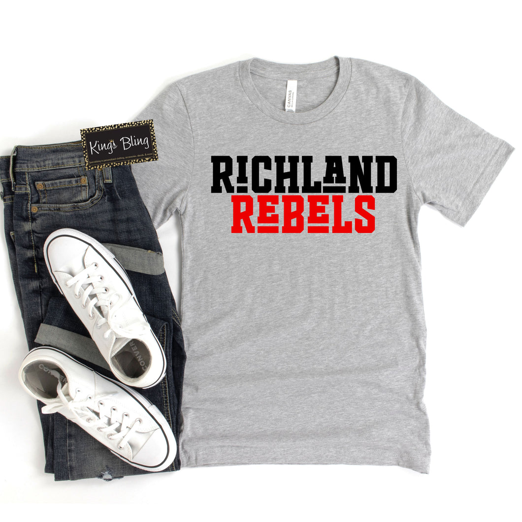 Hometown Mascot - Richland Rebels