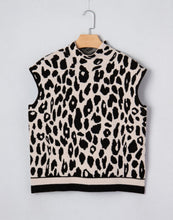 Load image into Gallery viewer, Black Leopard Sweater
