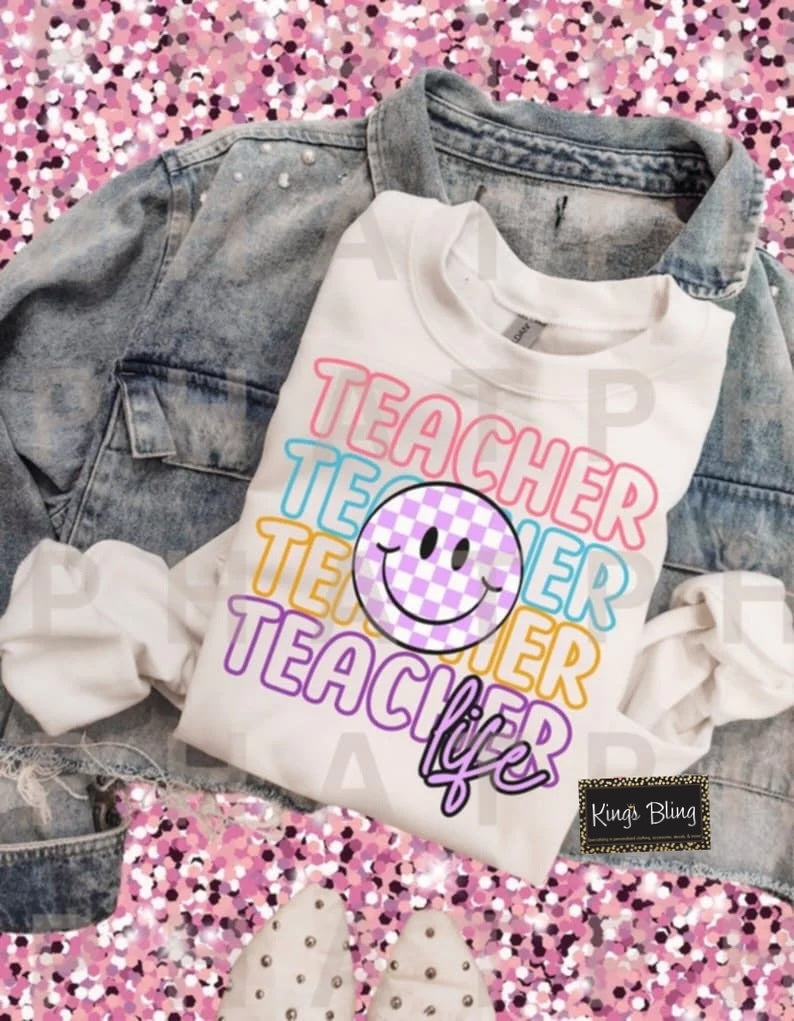 Teacher Life - Checkered Smile