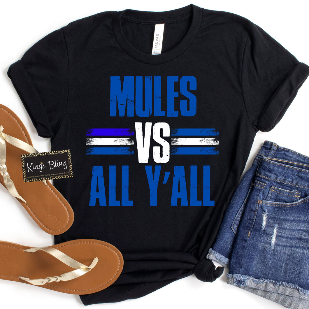 All Y'all - Mules (Blue)
