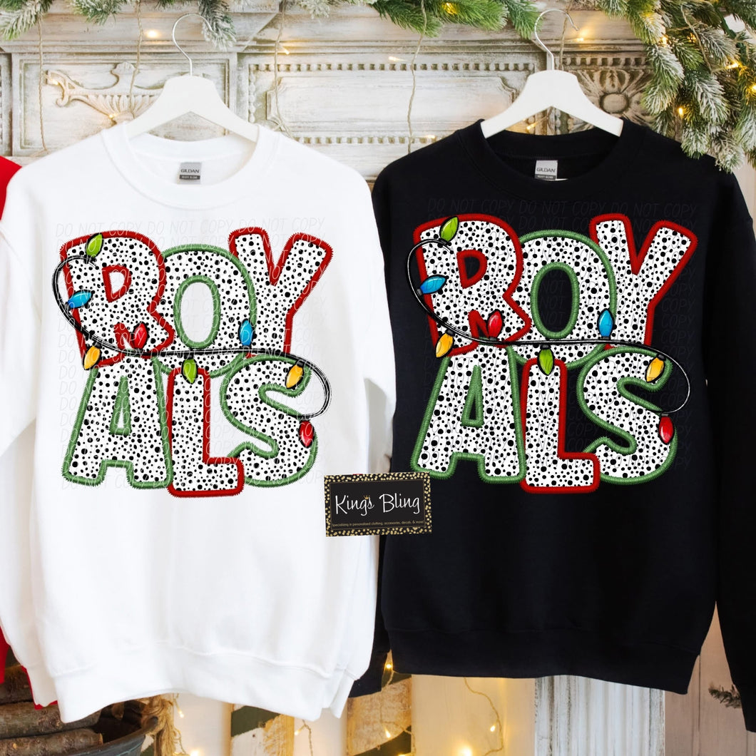 Christmas Lights Mascot - Royals