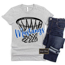 Load image into Gallery viewer, Mascot Hoops - Mustangs
