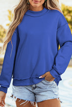 Load image into Gallery viewer, Oversize Mock Neck Sweatshirt RTS

