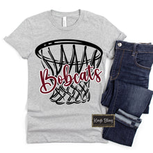 Load image into Gallery viewer, Mascot Hoops - Bobcats
