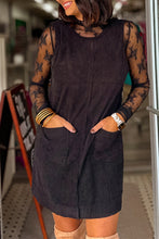 Load image into Gallery viewer, Corduroy Mini Dress RTS
