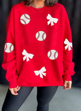 Load image into Gallery viewer, Red Sequin Game Day Pullover RTS
