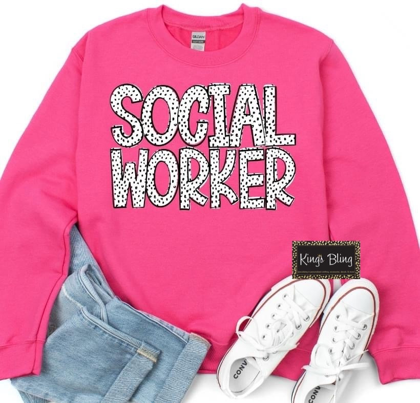 Dotted Social Worker