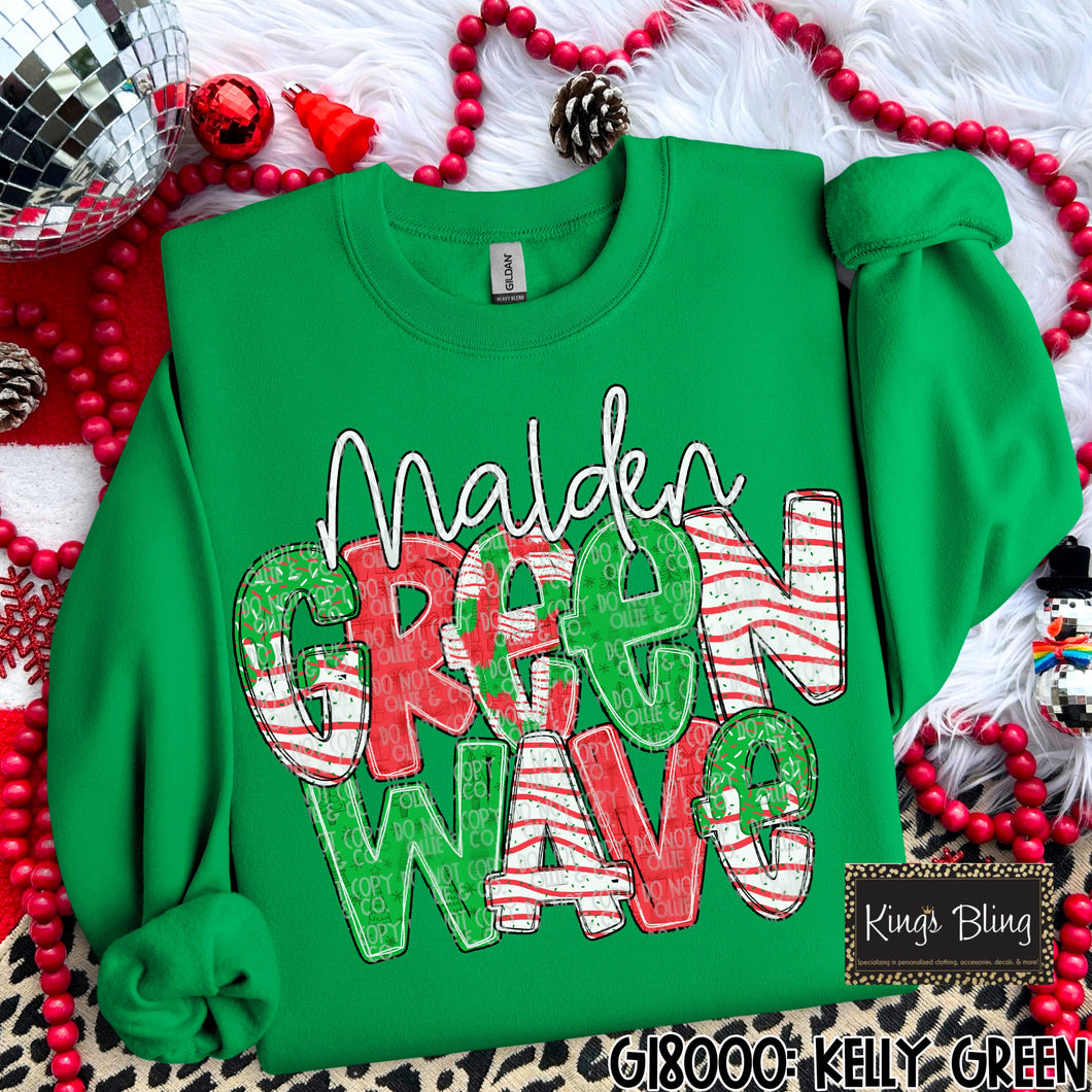 Christmas - Malden Green Wave