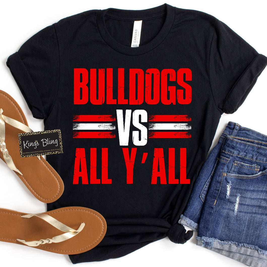 All Y'all - Bulldogs (Red)