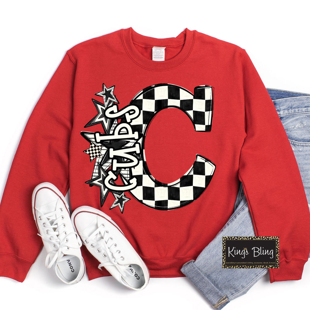 Checkered Star - Cubs
