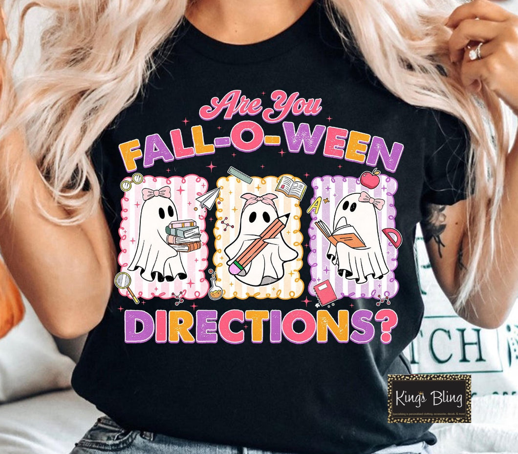 Are You Fall-O-Ween Directions