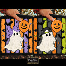 Load image into Gallery viewer, Striped - Ghost - Balloon
