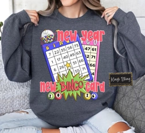 New Year New BINGO Card 2026