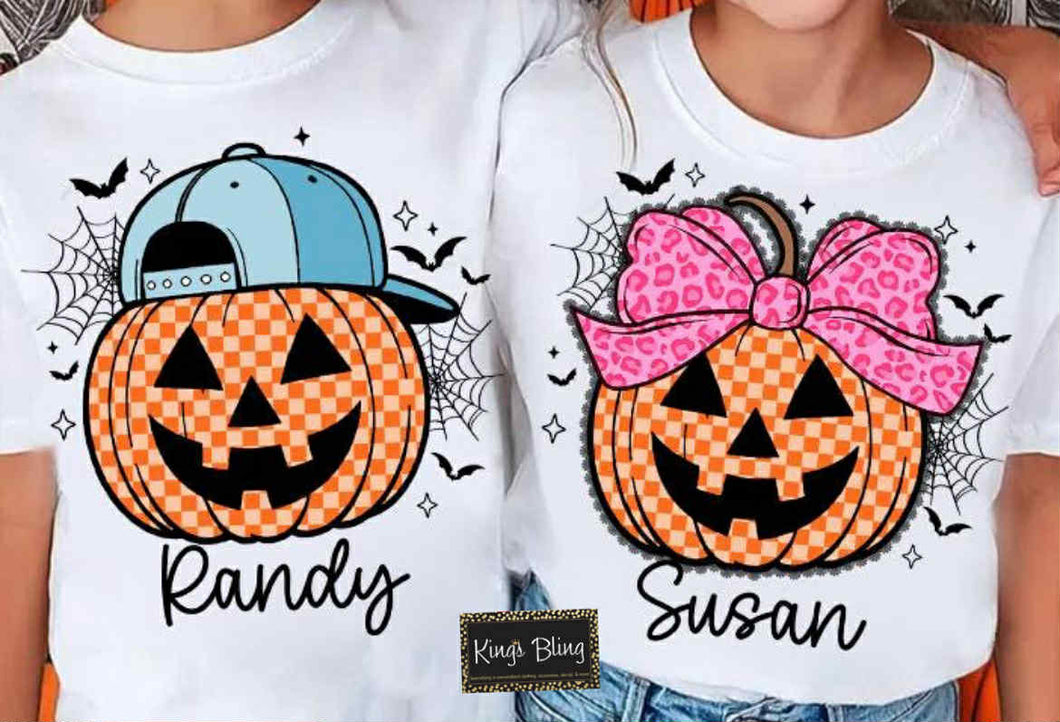 Personalized Pumpkins