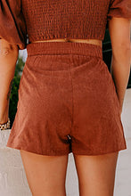 Load image into Gallery viewer, Clay Button Corduroy Shorts RTS
