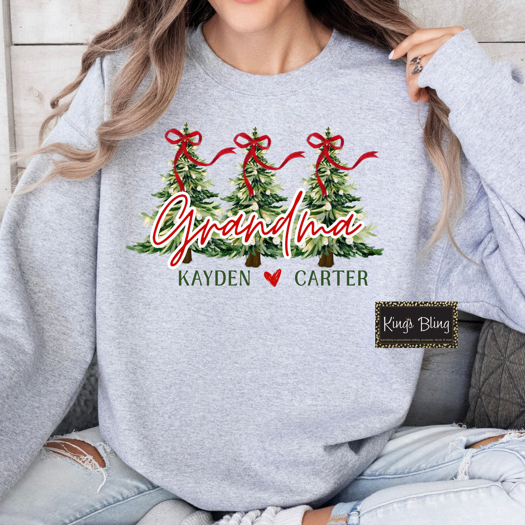 Personalized Christmas Names - Trees