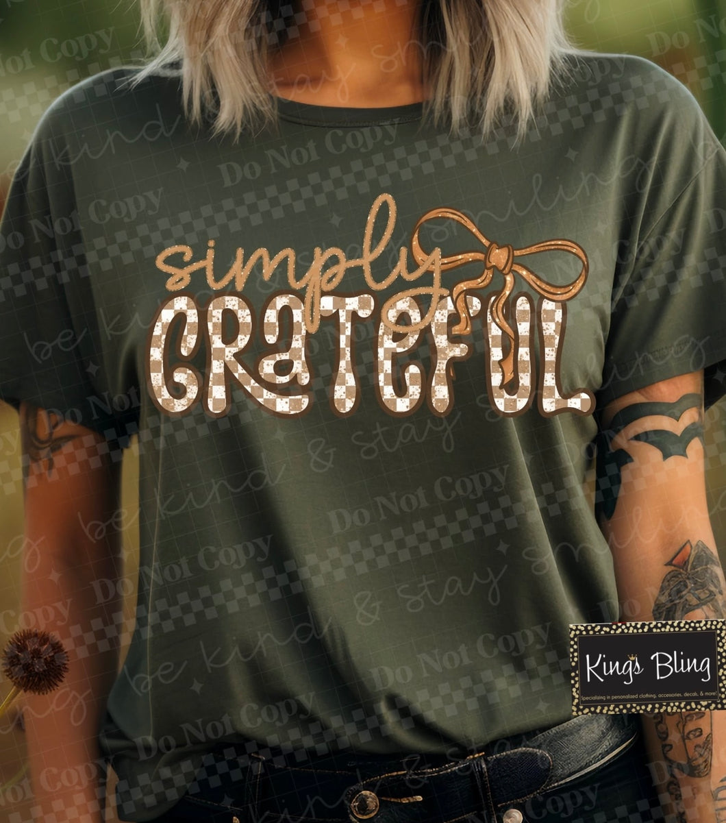 Simply Grateful