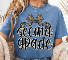 Load image into Gallery viewer, Leopard Bow School Titles
