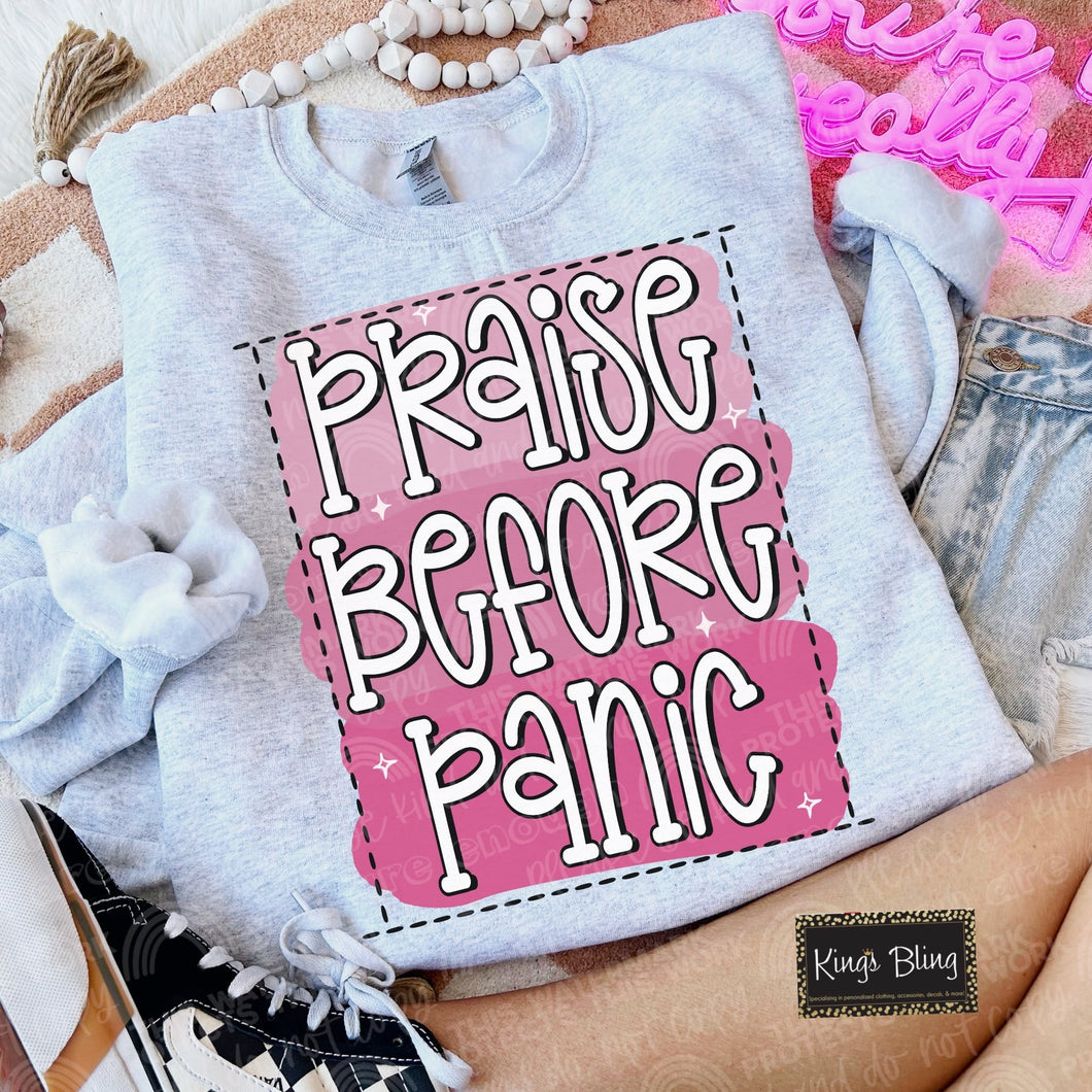 Praise Before Panic
