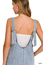 Load image into Gallery viewer, Denim Overall Dress Zenana RTS
