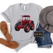 Load image into Gallery viewer, Faux Rhinestone Tractor
